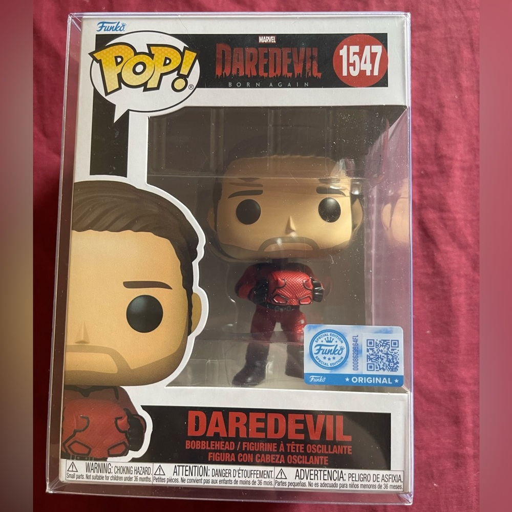 Funko Daredevil Red and Black Vinyl Figure #1547